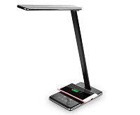 Настольная лампа с USB DE582 черный  LED 2700-6400K 6W