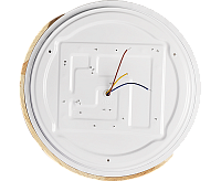 Накладной светильник PPB Scandic-R 36w 4000K WH/W IP20 с деревянной планкой