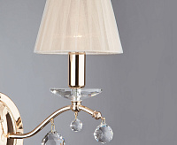 Бра 10058/2 золото/прозрачный хрусталь сн/пр