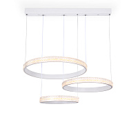 Cветильник светодиодный подвесной FA6161 WH 99W белый (ПДУ Радио 2,4)