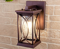 Светильник уличный GL 1026D Spica чёрное золото