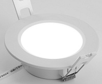 Светильник встраиваемый PPL-R&nbsp;&nbsp;8W 4000K белый (круг) AL528 /Feron.ONE