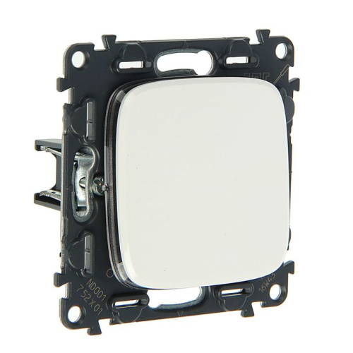 Valena ALLURE Выключатель 1-кл c лиц панелью бел 752701