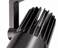 Светильник трековый PTR 0125-2 25w 4000K 24° BL (черный) IP40 Jazzway 