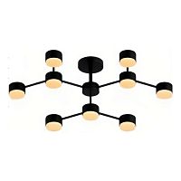 Люстра Е-СВЕТ (Л) LED.65203-9BK