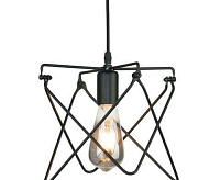 Подвесной светильник 021-011-0001 Е27 1м Черный