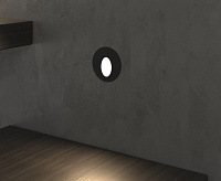 Подсветка для лестниц MRL LED 1101 Черный сн/пр