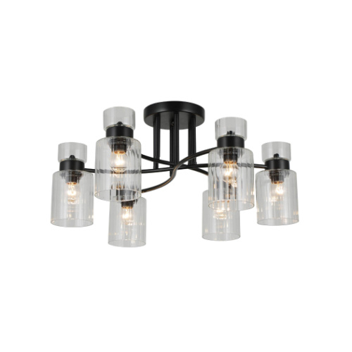 Люстра  07555/6 BLACK