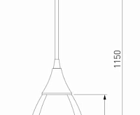 Подвесной светильник 50085/1 золото