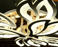 Люстра светодиодная SF5027/9C-WT-GD-RGB