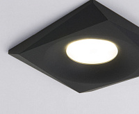 Светильник встраиваемый 119 MR16 черный сн/пр