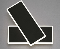 Настенный светодиодный светильник Twirl 90316/2 черный