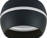 Светильник потолочный GX53 12W 230V черный HL356