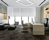 Светильник AL4020 36W 3200Lm 4000K рассеиватель матовый черный 1180*70*55мм