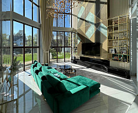 Электрический очаг Schones Feuer 3D FireLine 3000 Pro + синий цвет