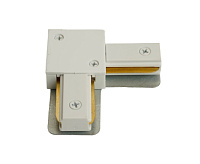 Коннектор угловой для шинопровода белый LD1021 для CAB1007