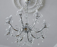 Светильник подвесной 3188/8  хром Strotskis