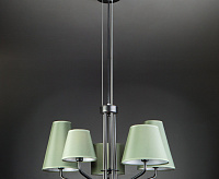 Люстра 70074/5 черный сн/пр