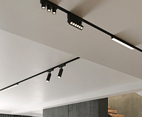 Flat Magnetic Трековый светильник 20W 4000K Vision черный