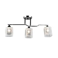 Люстра 2284/3 CH+BK