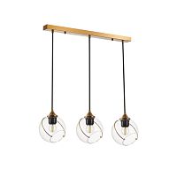 Подвесной светильник SLE103103-03 золото/прозрачный