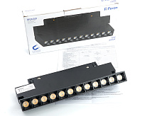 Светильник трековый низковольтный 12W 4000К черный MGN301