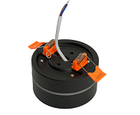 Светильник потолочный GX53 12W 230V черный HL455