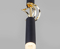 Подвесной LED светильник 50191/1 черный/золото сн/пр