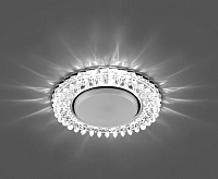 Светильник с подсветкой GX53 CD4027 15W 4000К прозрачный хром