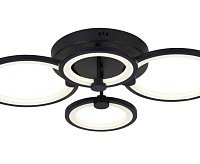 Люстра светодиодная 3010/2+2B 109W BK/RGB
