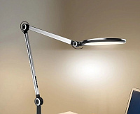 Настольная лампа TL-407S диммируемый с изменяемым цветом свечения серебристый сн/пр