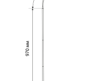 Светильник напольный (торшер) UL608 белый
