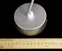 Подвесной LED светильник DLR023 12W 4200К белый матовый