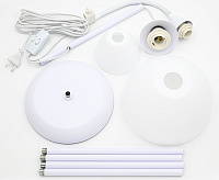 Светильник напольный (торшер) HT-759 W Е27/Е14, белый