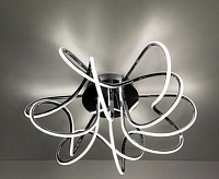 Накладной светильник LIANA MUSE 80W R-600-WHITE/OPAL-220V-IP20/4000K