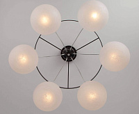 Люстра 70069/6 хром/черный