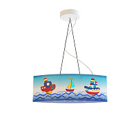 Подвесной светильник детский "Дружба" (Кораблики) сн/пр
