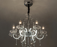 Люстра металл 411/6 сн/пр