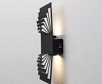 Настенный светодиодный светильник Elektrostandard Onda MRL Led 1024 чёрный