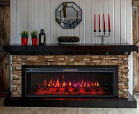 Портал Flagstone EC 3(0) темный дуб под очаг FREESPACE 50