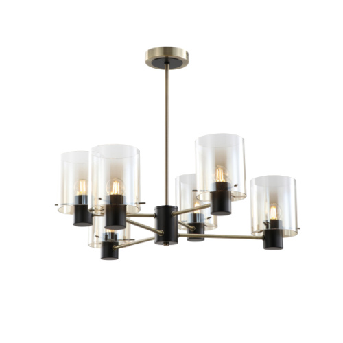 Люстра  15600STD/6 BK+AB