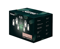 Люстра потолочная NOVARA хром REV Ritter 52555 4