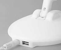 Настольная лампа saturnTL80930 белый сн/пр