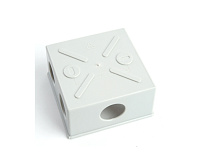 Коробка распределительная (85х85х40) IP44 светло-серая EBX10-34-44