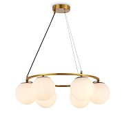 Люстра 2218-DW-6&nbsp;&nbsp;BRASS