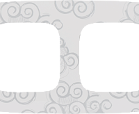 Valena ALLURE Рамка 2-ная универсальная  хром 754342