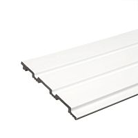 Панели 3D RAIL из вспененного полистирола Белая 2700*120*10мм