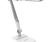 Настольная лампа NL85 12W белый/серебро