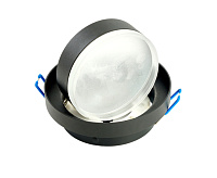 Светильник встраиваемый GX53 DL508 15W черный, круг