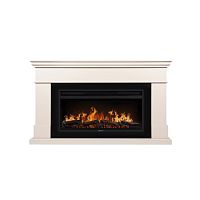 Каминокомплект: Очаг Electrolux EFP/P-4220LS, портал California 42/40/36, молочный